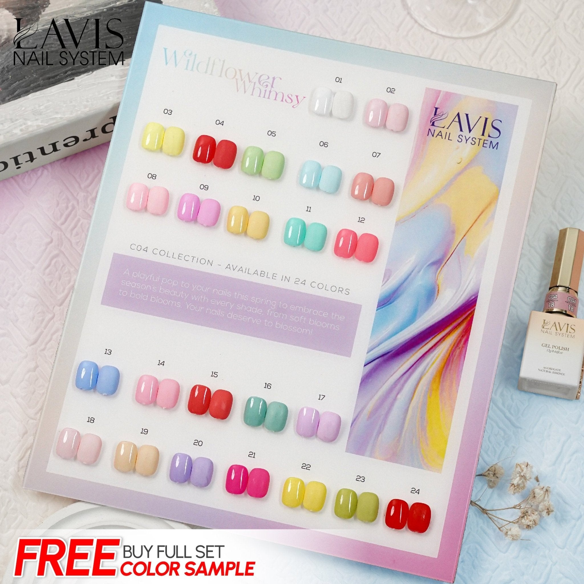 LAVIS Gel Color - Pastel - DTK Nail Supply