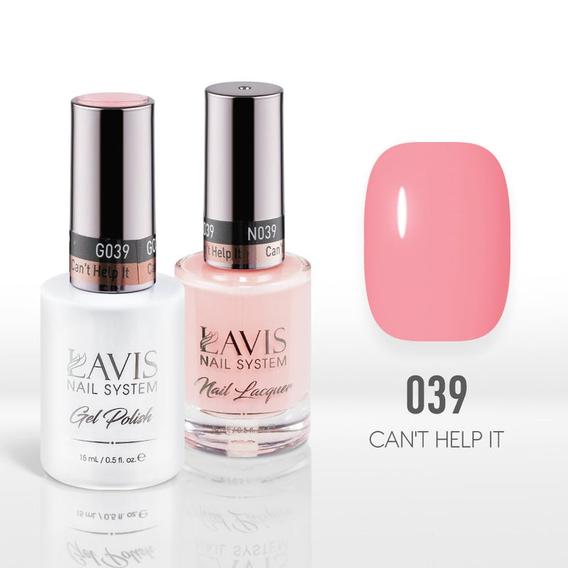 Lavis Gel Nail Polish Duo - 039 Can't Help It - DTK Nail Supply