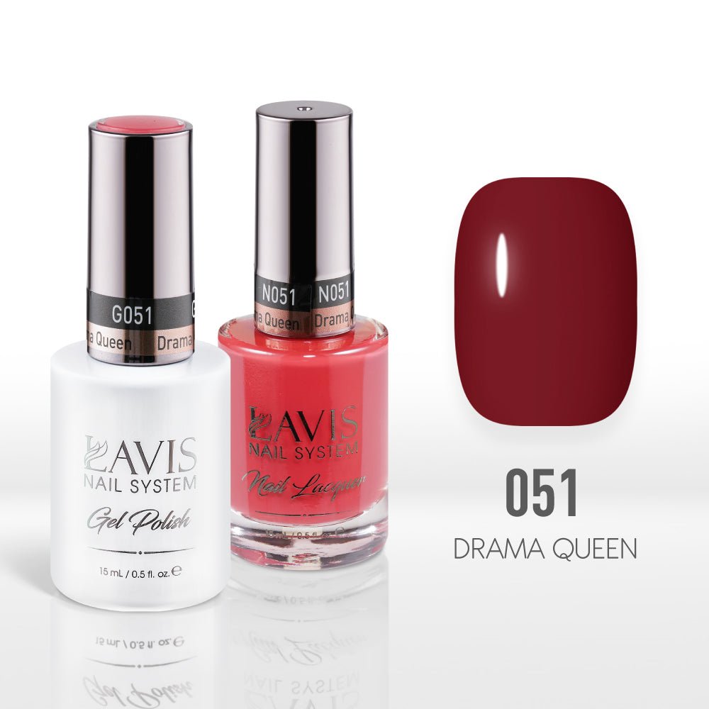 Lavis Gel Nail Polish Duo - 051 Drama Queen - DTK Nail Supply