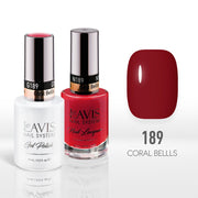Lavis Gel Nail Polish Duo - 189 Coral Bellls - DTK Nail Supply