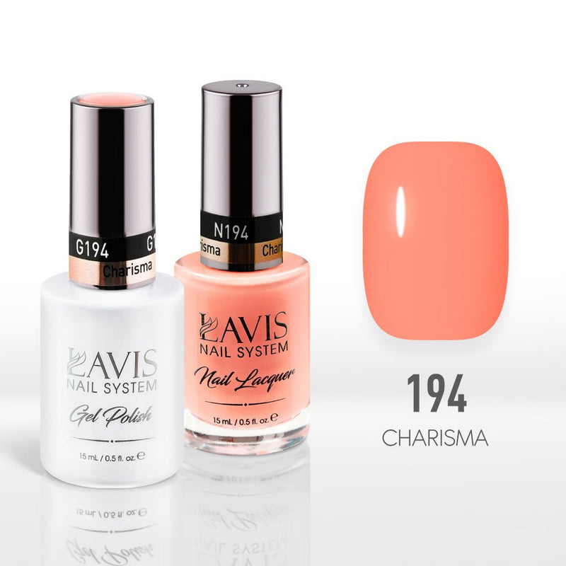Lavis Gel Nail Polish Duo - 194 Charisma - DTK Nail Supply