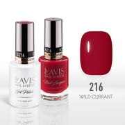 Lavis Gel Nail Polish Duo - 216 Wild Currant - DTK Nail Supply