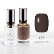 Lavis Gel Nail Polish Duo - 233 Wild Mustang - DTK Nail Supply