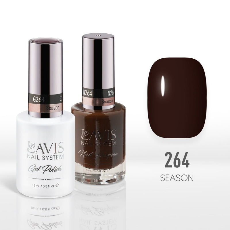 Lavis Gel Nail Polish Duo - 264 Season - DTK Nail Supply