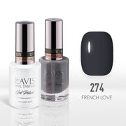 Lavis Gel Nail Polish Duo - 274 French Love - DTK Nail Supply