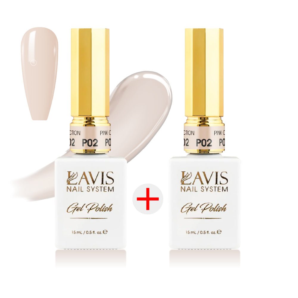 LAVIS Gel P02 Pink Collection | BUY 1, GET 1 - DTK Nail Supply