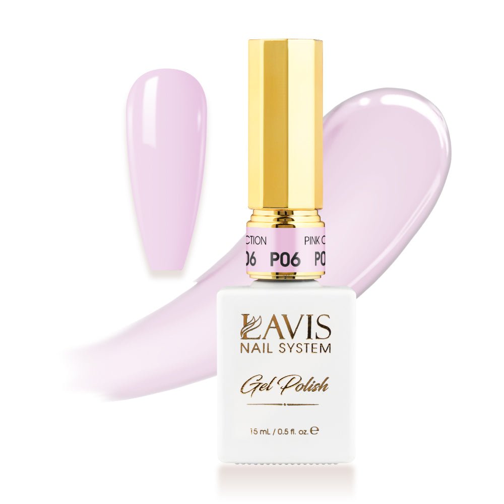 LAVIS Gel P06 Pink Collection - DTK Nail Supply