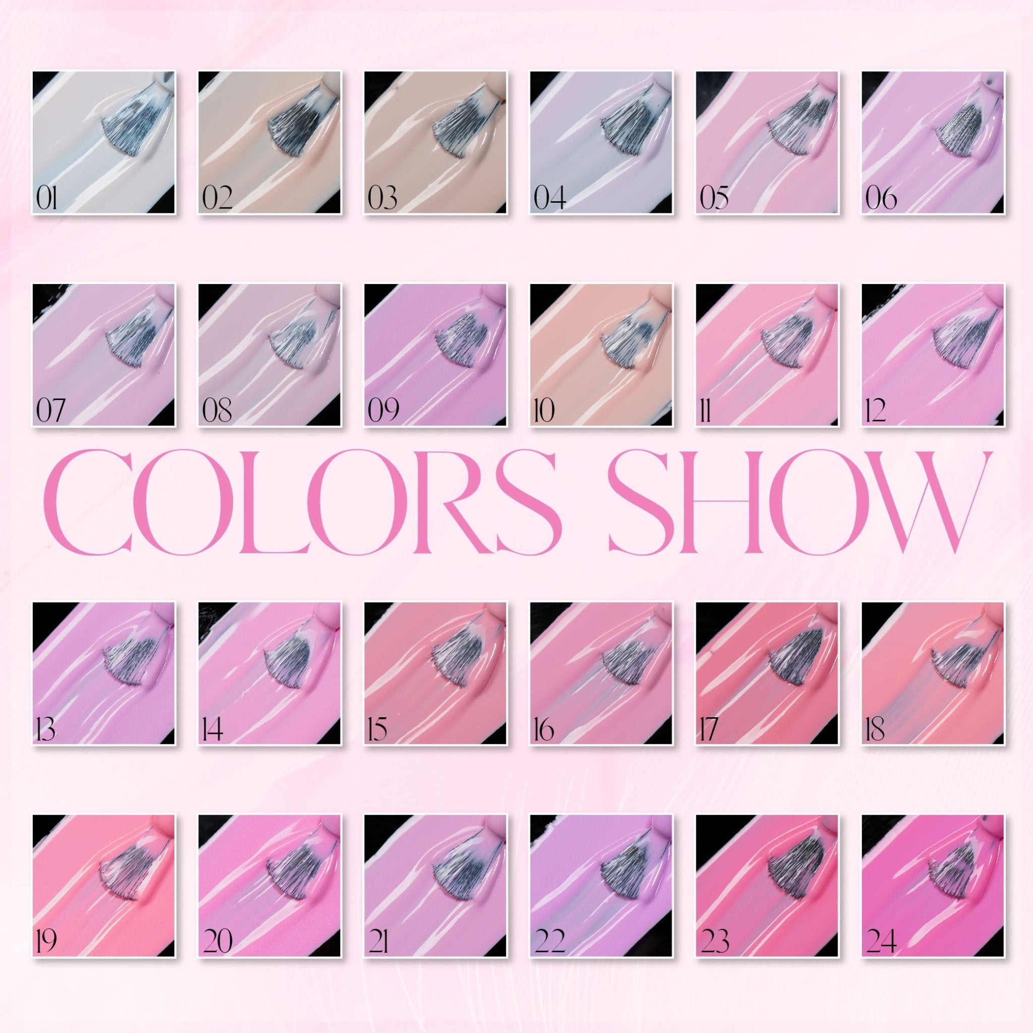 LAVIS Gel P06 Pink Collection - DTK Nail Supply