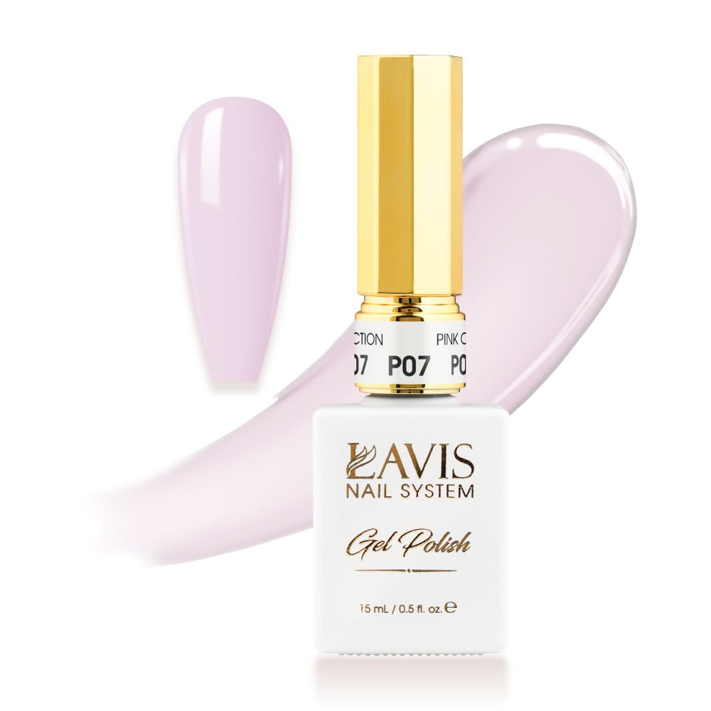LAVIS Gel P07 Pink Collection - DTK Nail Supply