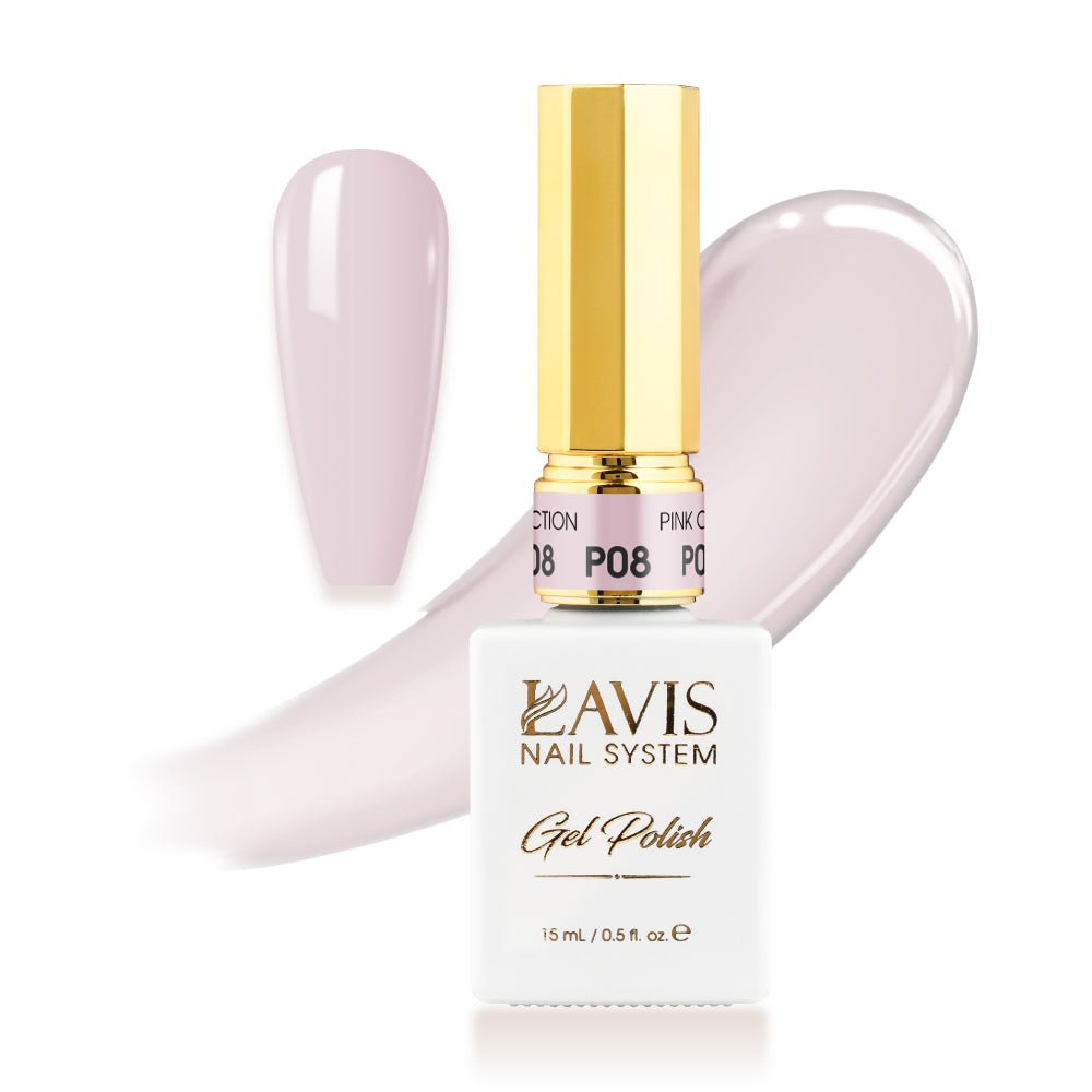 LAVIS Gel P08 Pink Collection - DTK Nail Supply