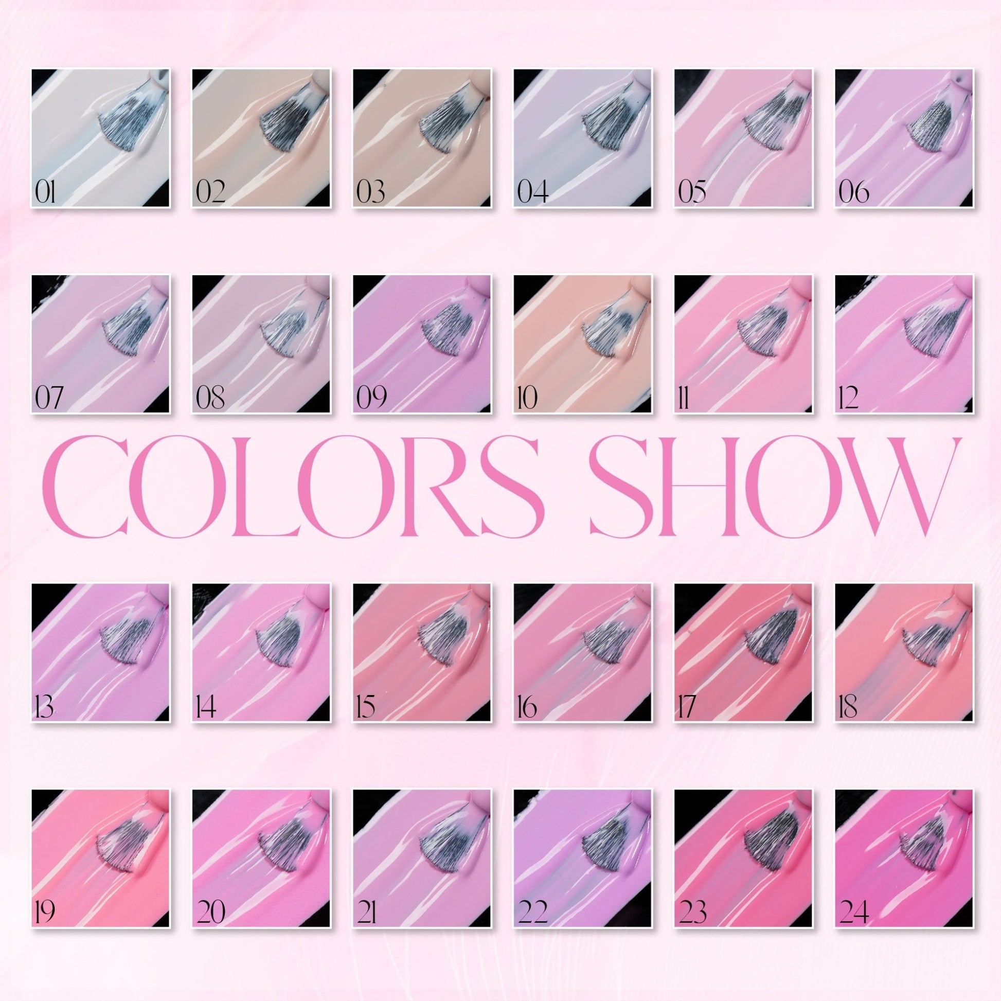 LAVIS Gel P10 Pink Collection - DTK Nail Supply