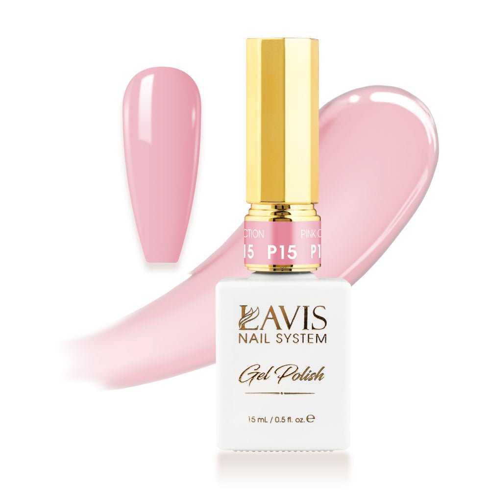 LAVIS Gel P15 Pink Collection - DTK Nail Supply