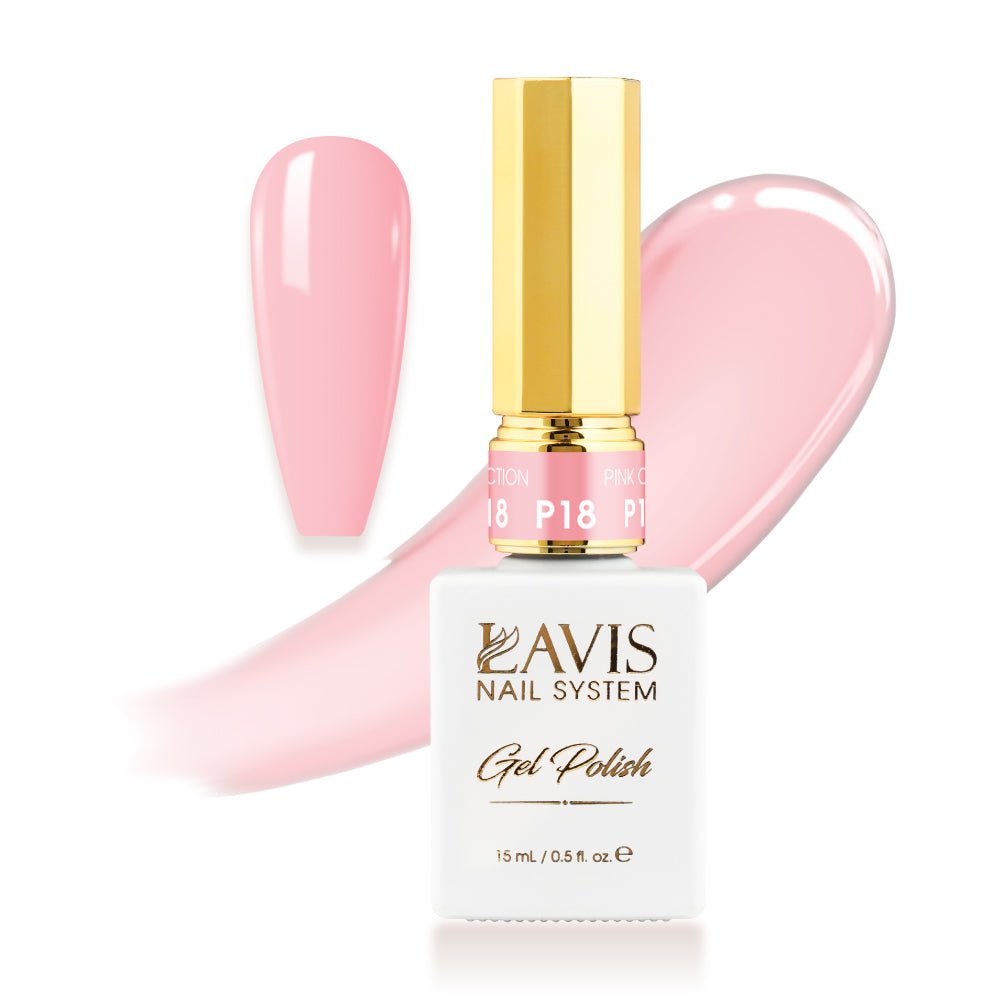 LAVIS Gel P18 Pink Collection - DTK Nail Supply