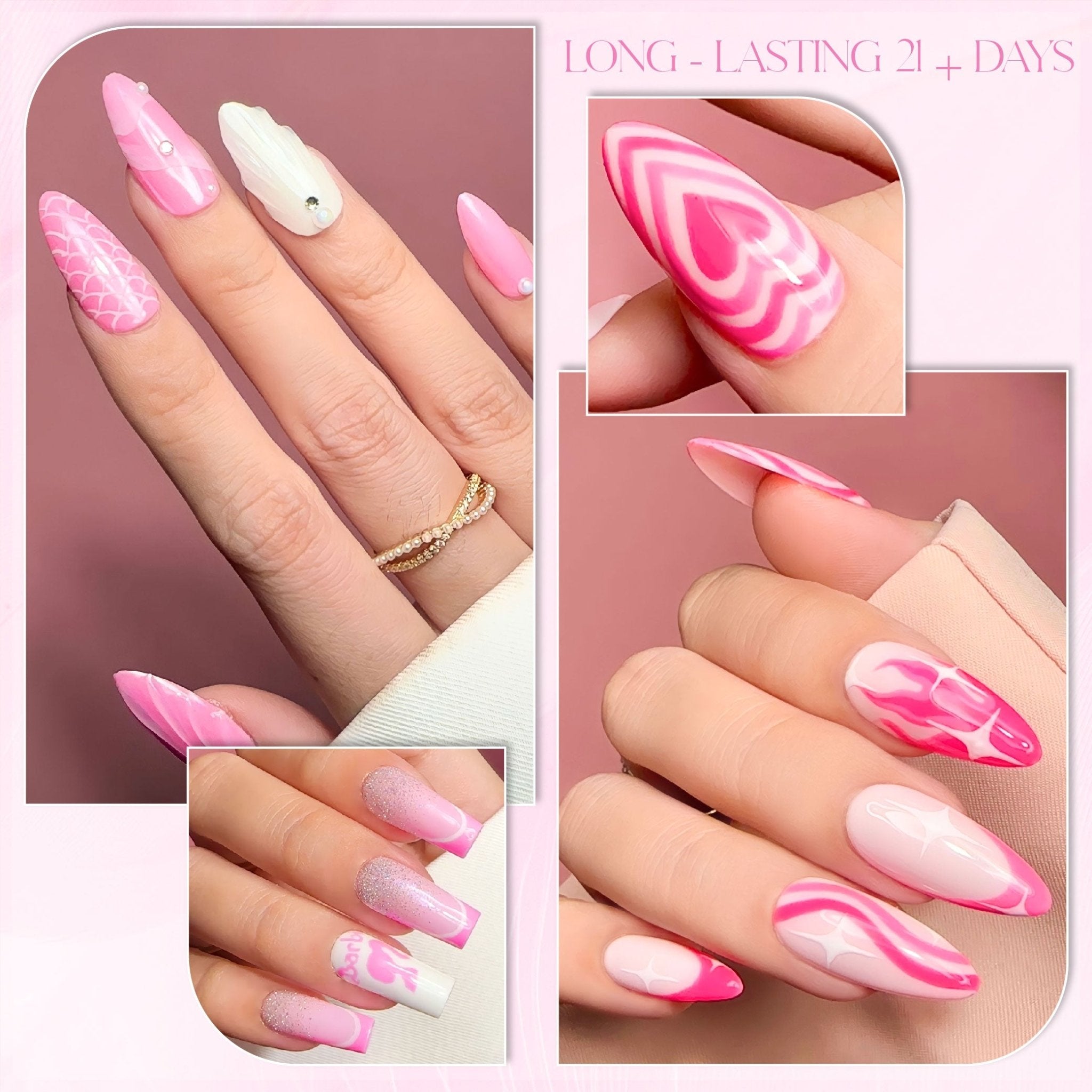 LAVIS Gel P19 Pink Collection - DTK Nail Supply