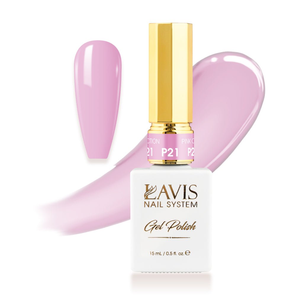 LAVIS Gel P21 Pink Collection - DTK Nail Supply