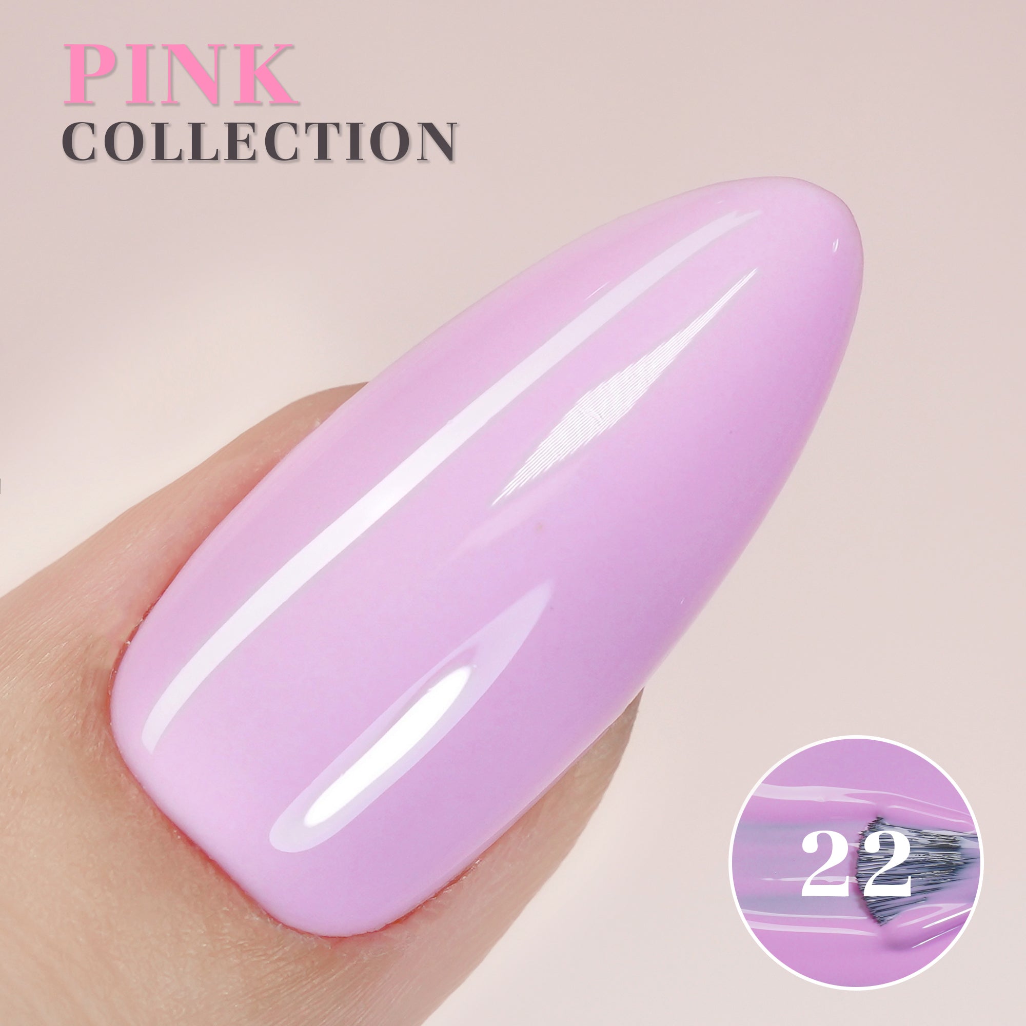 LAVIS Gel P22 Pink Collection - DTK Nail Supply