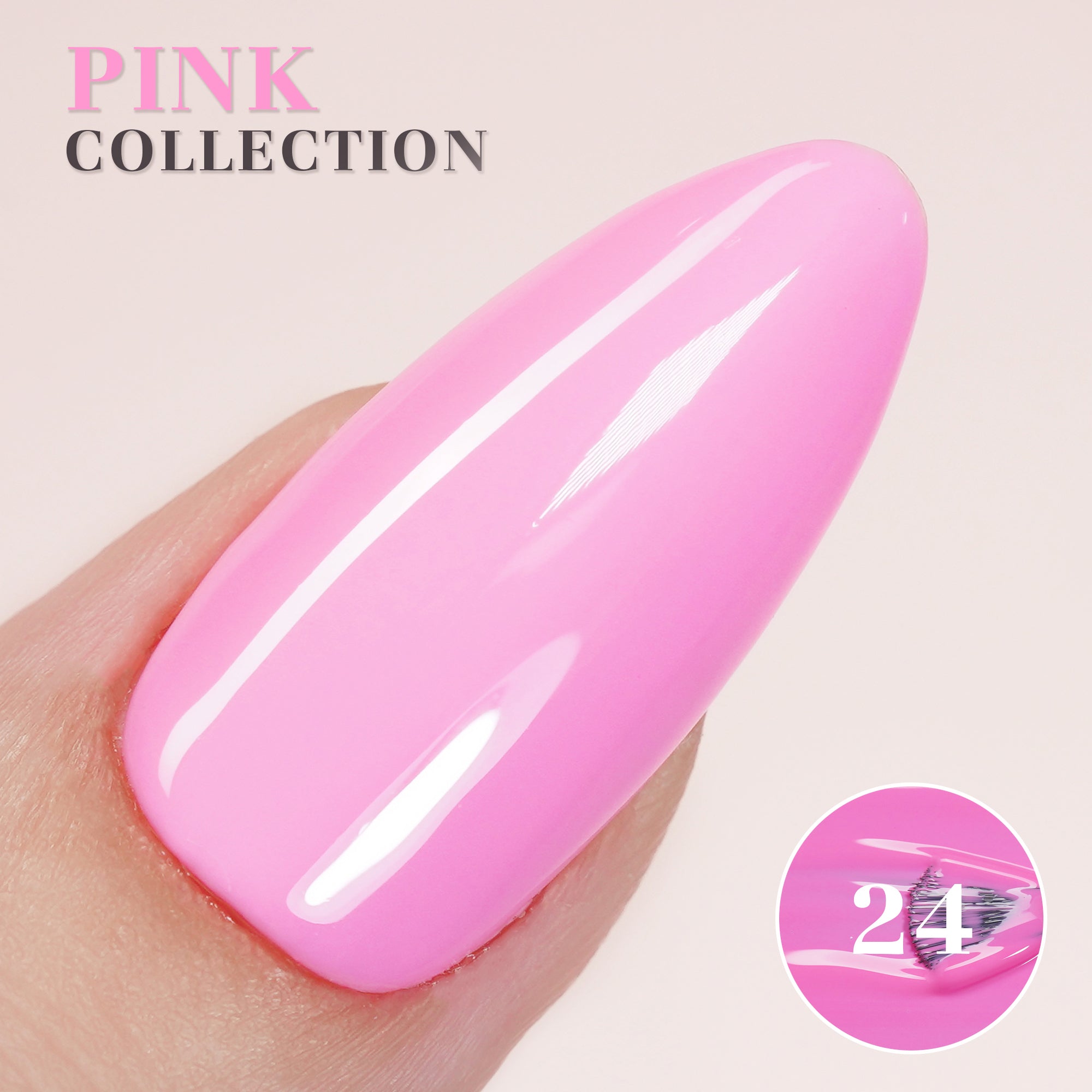 LAVIS Gel P24 Pink Collection - DTK Nail Supply