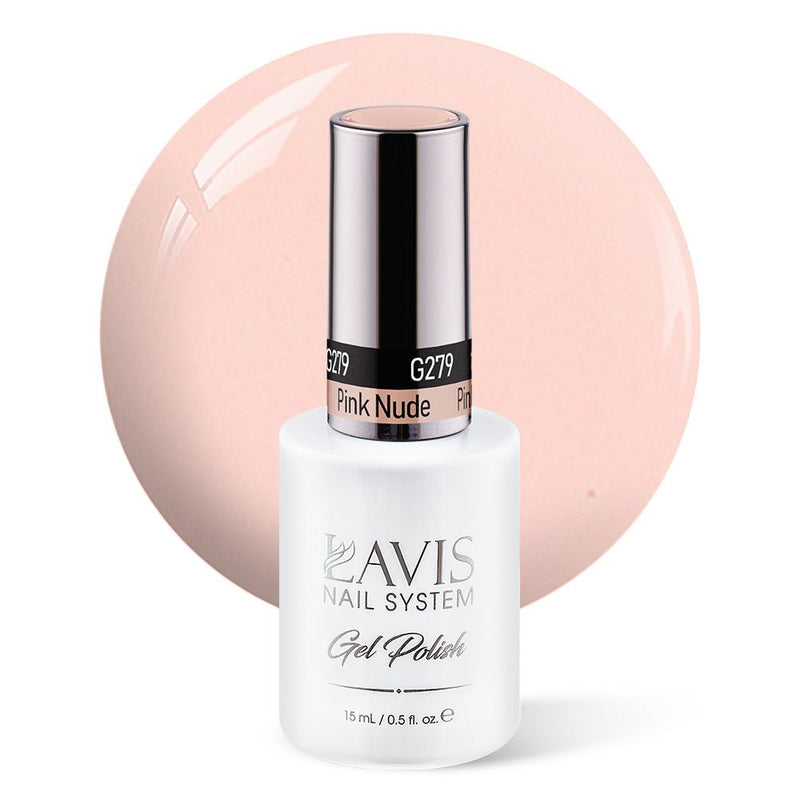 Lavis Gel Polish 279 - Pink Nude - DTK Nail Supply