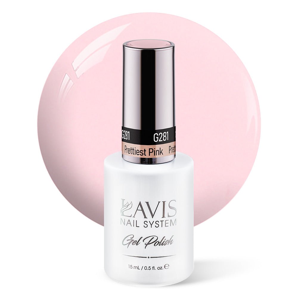 Lavis Gel Polish 281 - Prettiest Pink - DTK Nail Supply