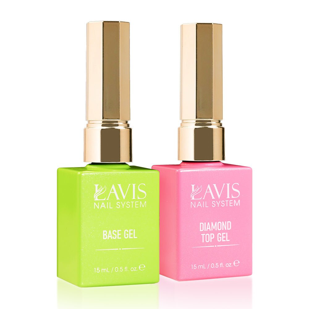 🎁 LAVIS Gel Polish Base Top Coat - 0.5 oz (New) (100% off) - DTK Nail Supply