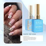 LAVIS Gel Polish Matte Top - 0.5 oz (New) - DTK Nail Supply