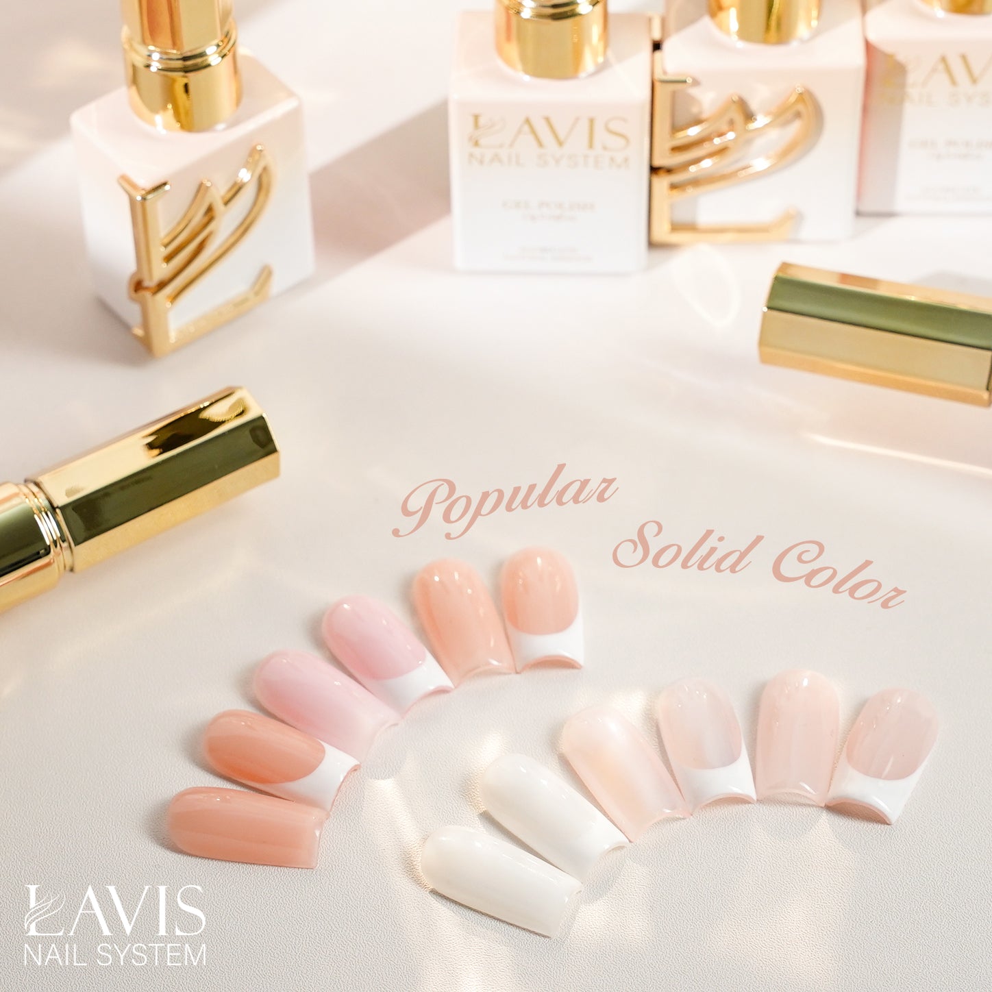 Lavis Gel Polish - Set 6 Colors PS - FG - DTK Nail Supply