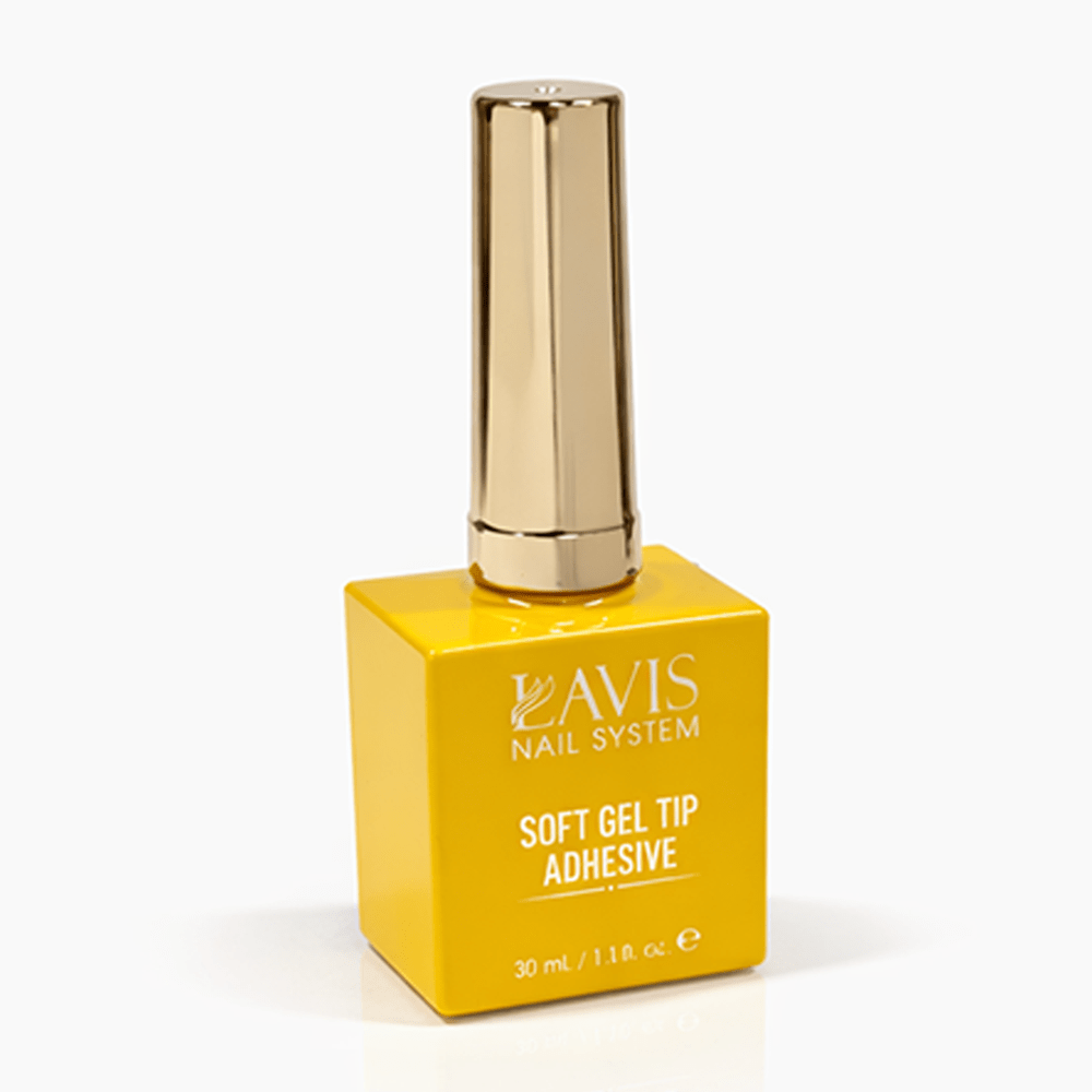 LAVIS Gel Polish Soft Gel Tip Adhesive - 30ml - DTK Nail Supply