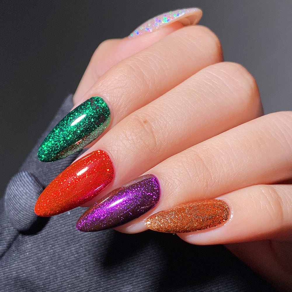LAVIS Glitter 04 - Gel Polish 0.5 oz - Holiday Stardust Collection - DTK Nail Supply