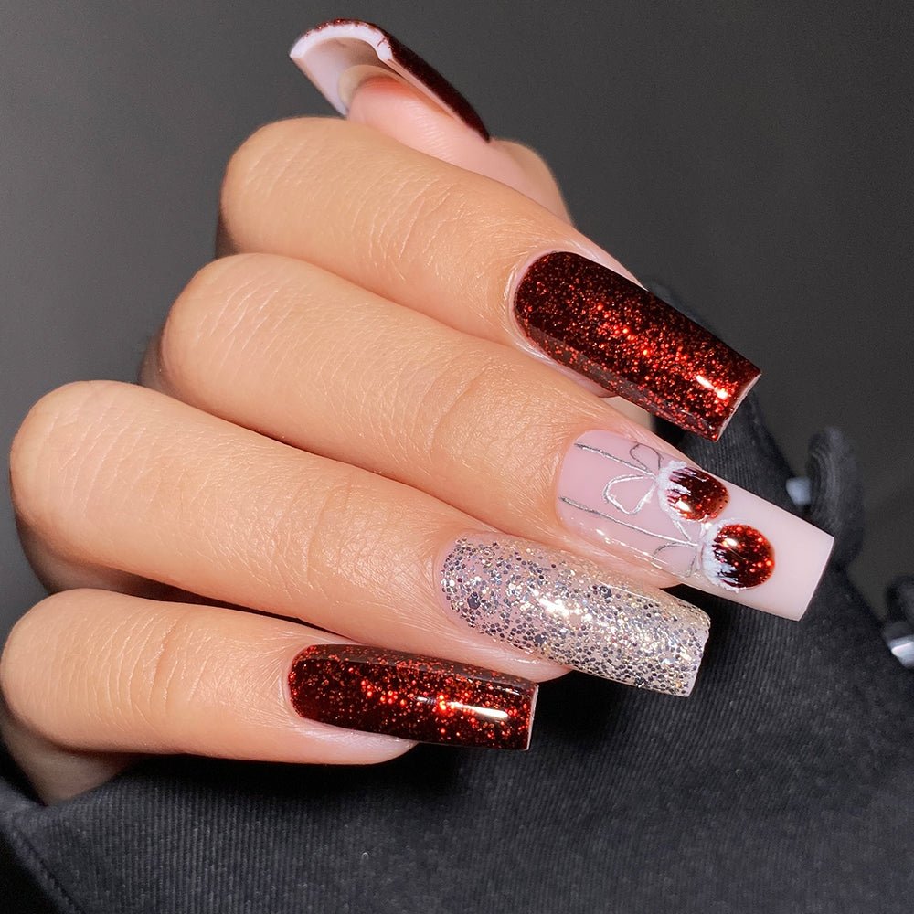 LAVIS Glitter 08 - Gel Polish 0.5 oz - Holiday Stardust Collection - DTK Nail Supply