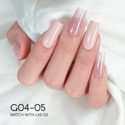 LAVIS Glitter G04 - 05 - Gel Polish 0.5 oz - Couture Collection - DTK Nail Supply