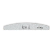 Lavis Halfmoon Nail Files 80/100 - DTK Nail Supply
