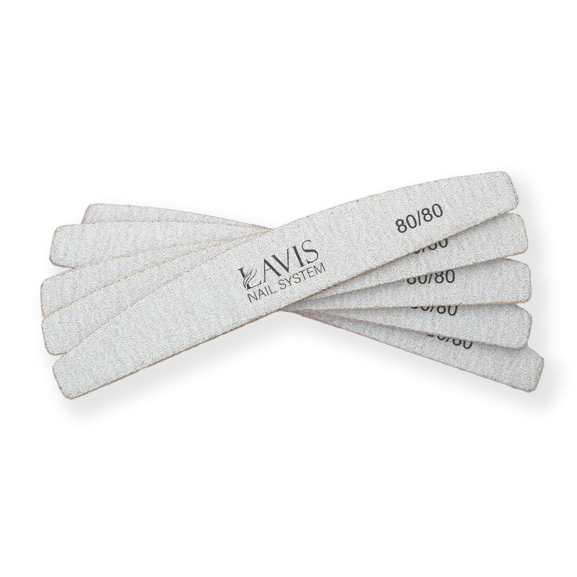 Lavis Halfmoon Nail Files 80/80 - DTK Nail Supply