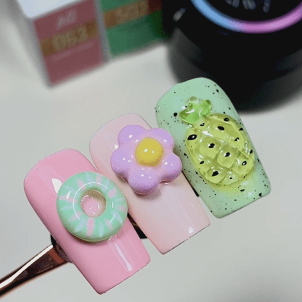 LAVIS J09 - Builder Gel In The Jar 15g - Clear Non Sticky - DTK Nail Supply