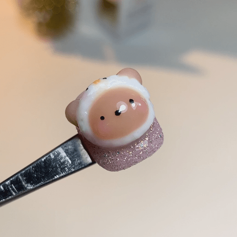 LAVIS J10 - Builder Gel In The Jar 15g - Milky White Non Sticky - DTK Nail Supply