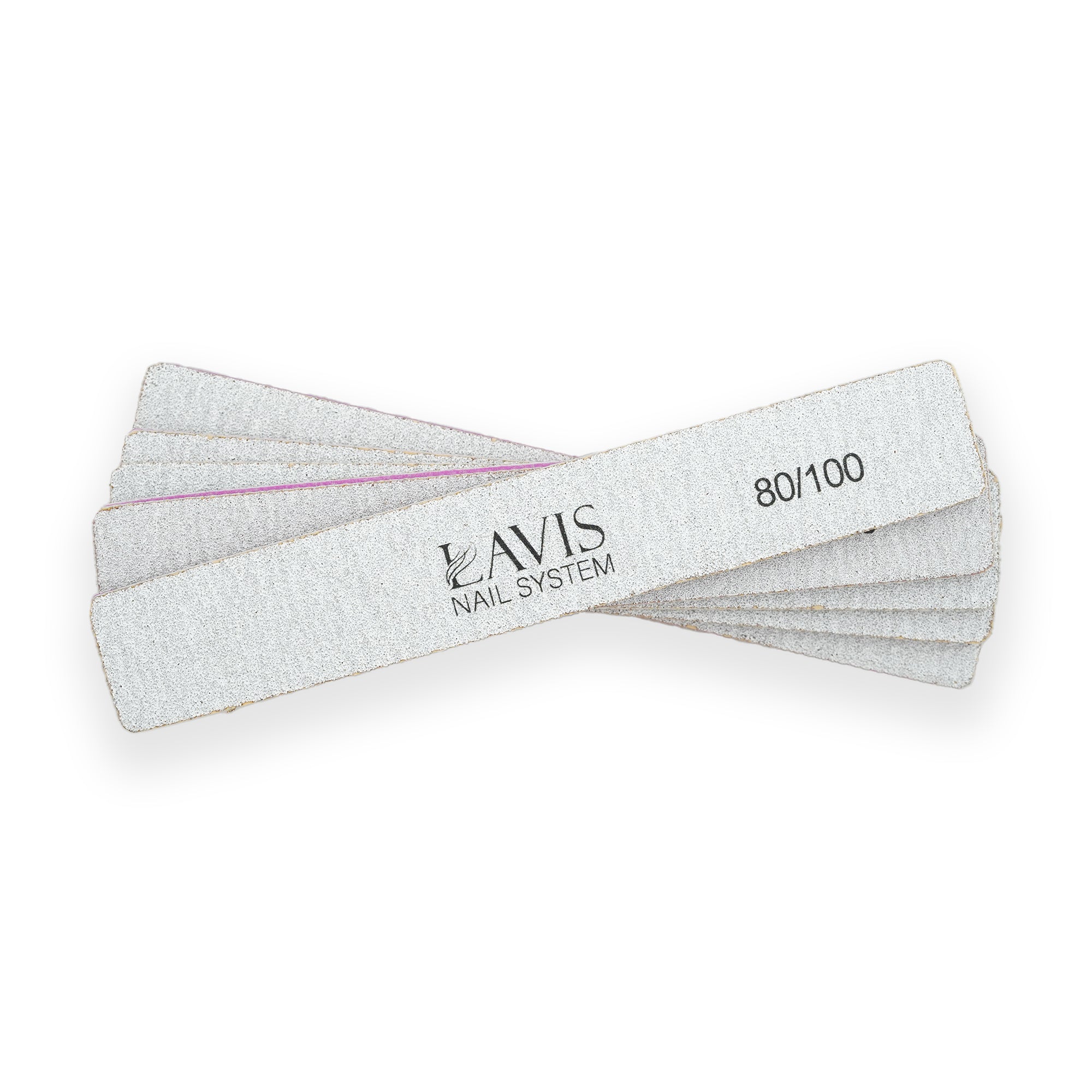 Lavis Jumbo Nail Files 80/100 - DTK Nail Supply