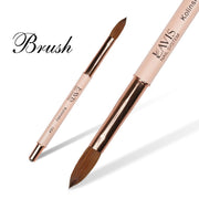 Lavis Kolinsky Acrylic Brush Pink 16 - DTK Nail Supply