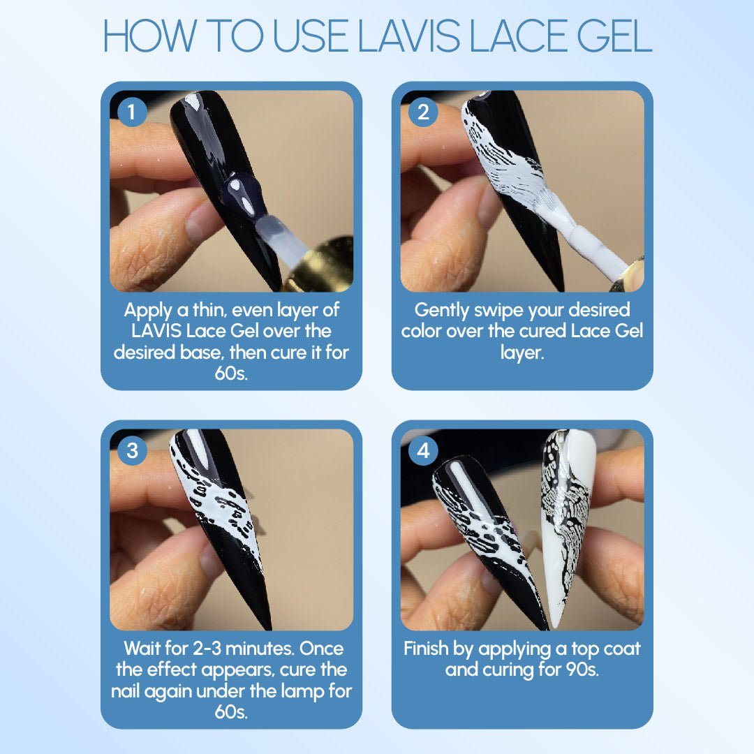 LAVIS Lace Gel - 0.5 oz - DTK Nail Supply