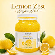 LAVIS - Lemon Zest - Sugar Scrub for Pedicure - 1 gallon - DTK Nail Supply