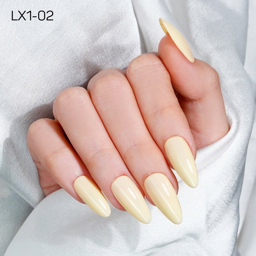 LAVIS LX1 - 02 - Gel Polish 0.5 oz - Coffee & Caramel Collection - DTK Nail Supply