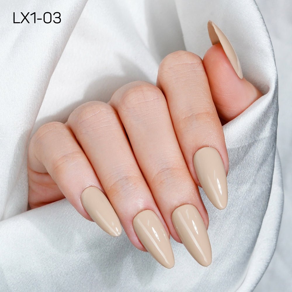 LAVIS LX1 - 03 - Gel Polish 0.5 oz - Coffee & Caramel Collection - DTK Nail Supply