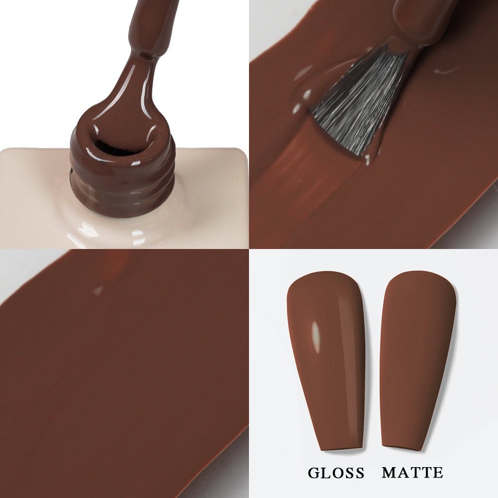 LAVIS LX1 - 06 - Gel Polish 0.5 oz - Coffee & Caramel Collection - DTK Nail Supply