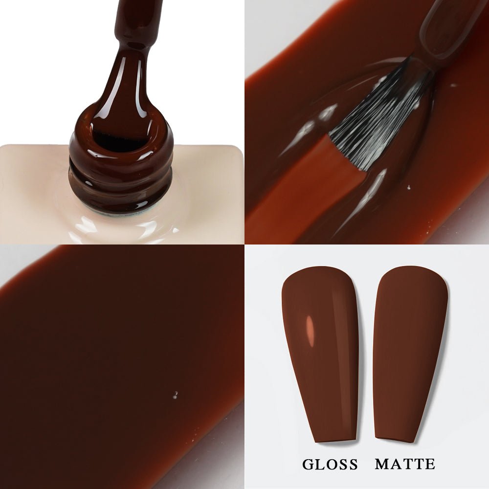 LAVIS LX1 - 10 - Gel Polish 0.5 oz - Coffee & Caramel Collection - DTK Nail Supply