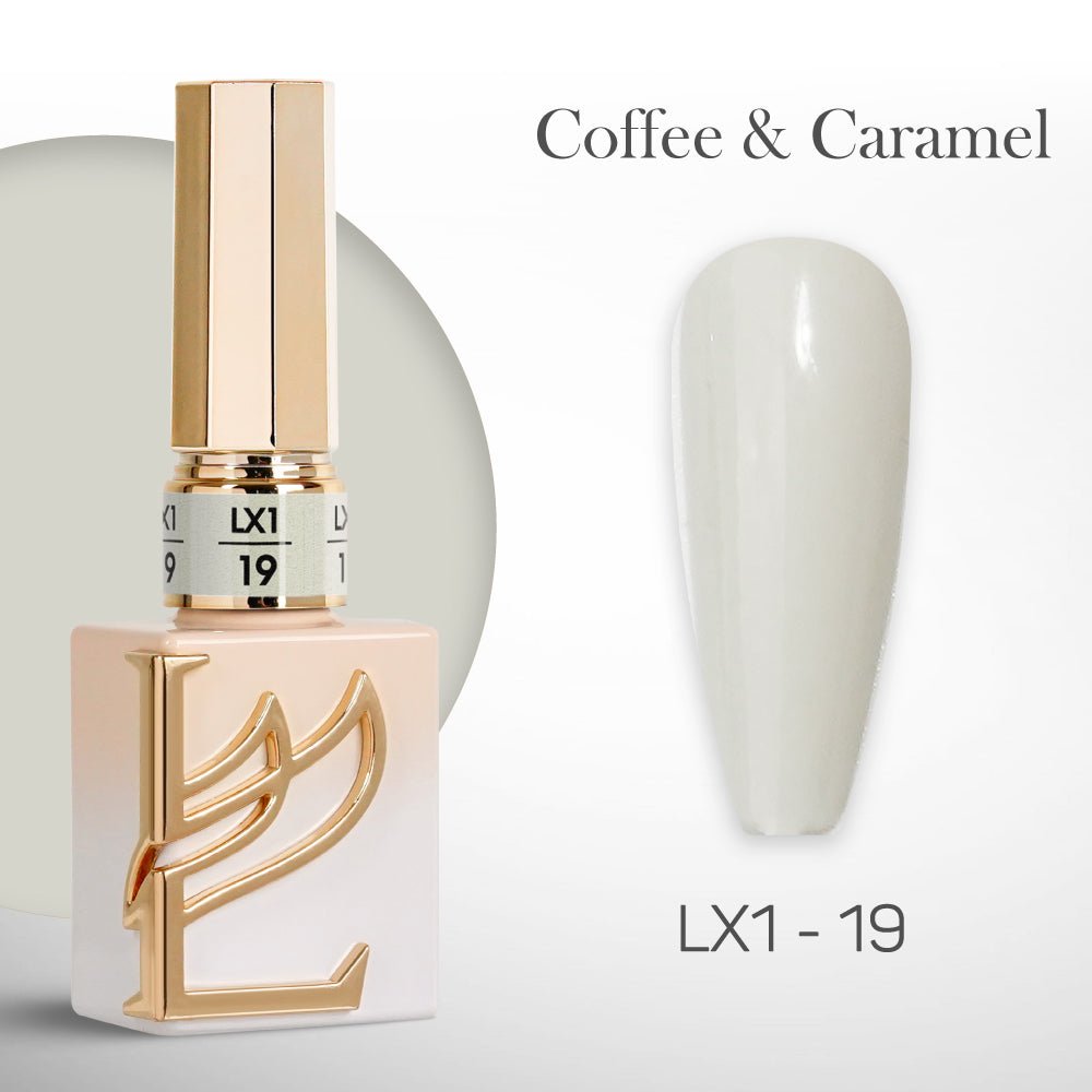 LAVIS LX1 - 19 - Gel Polish 0.5 oz - Coffee & Caramel Collection - DTK Nail Supply