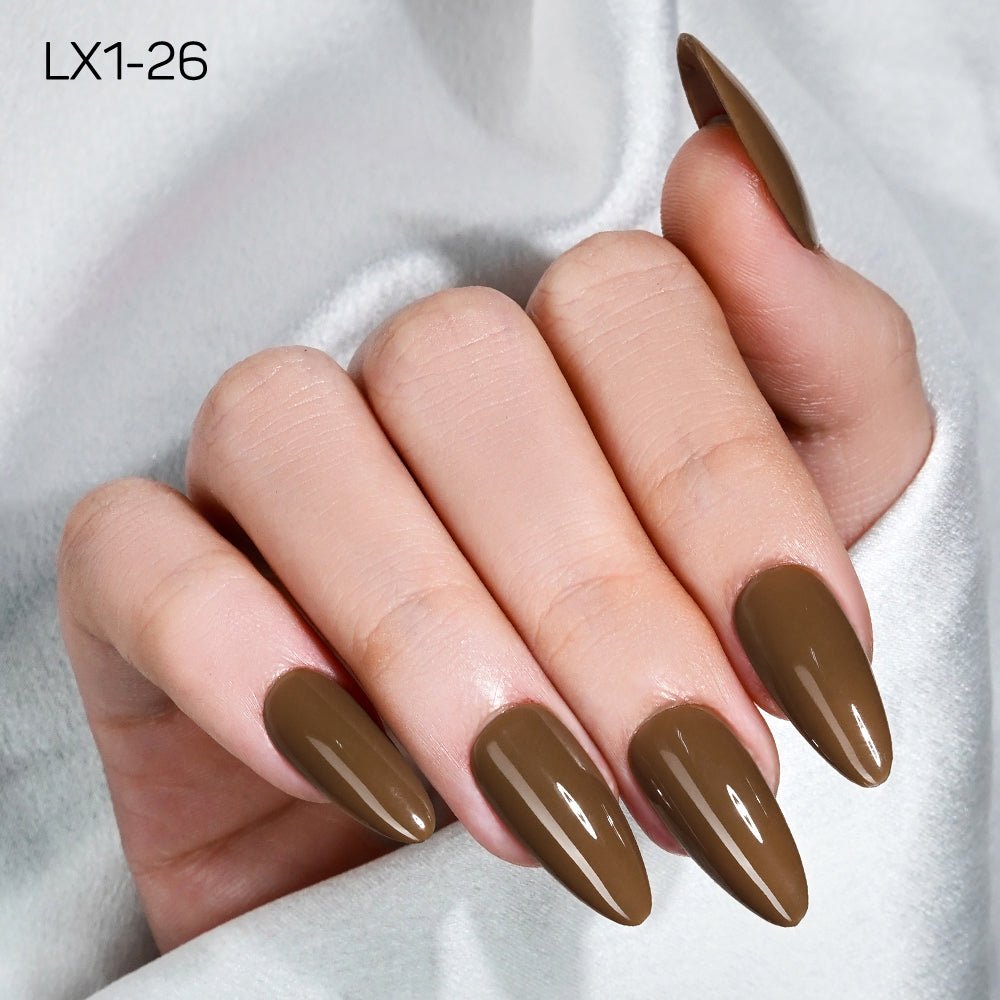LAVIS LX1 - 26 - Gel Polish 0.5 oz - Coffee & Caramel Collection - DTK Nail Supply