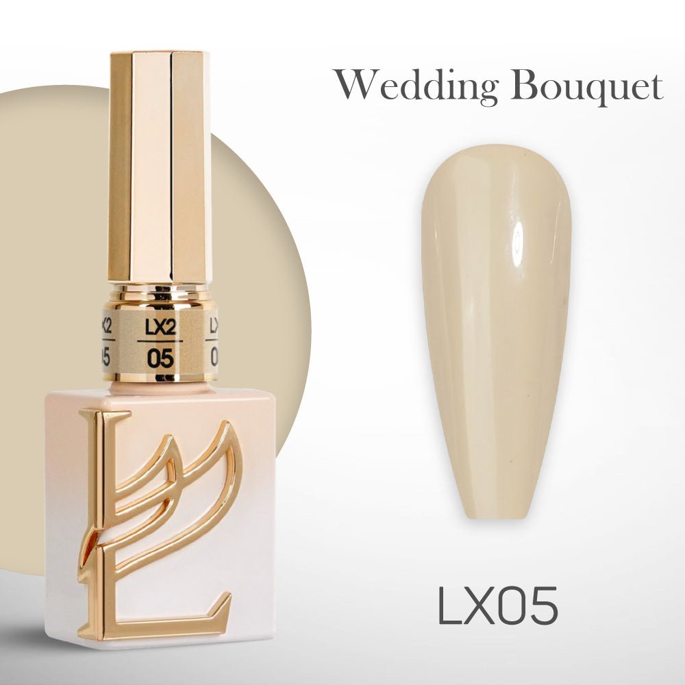 LAVIS LX2 - 05 - Gel Polish 0.5 oz - Wedding Bouquet Collection - DTK Nail Supply