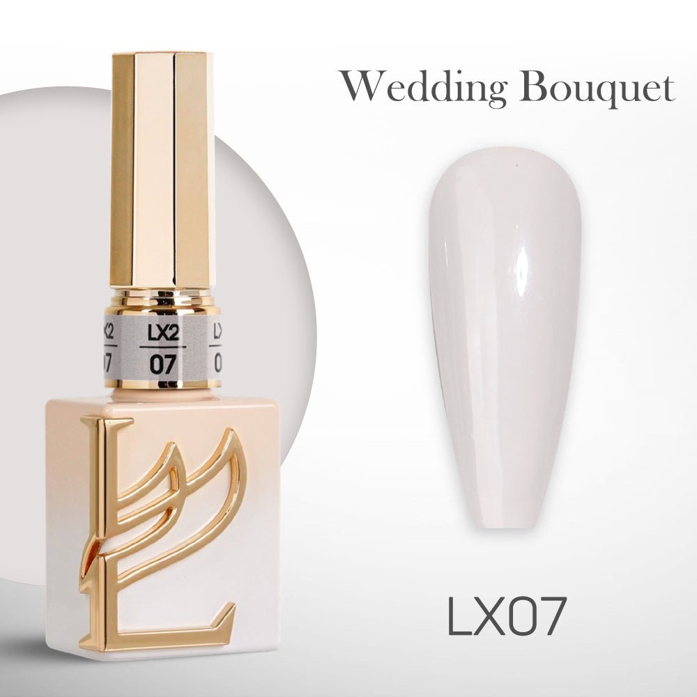 LAVIS LX2 - 07 - Gel Polish 0.5 oz - Wedding Bouquet Collection - DTK Nail Supply