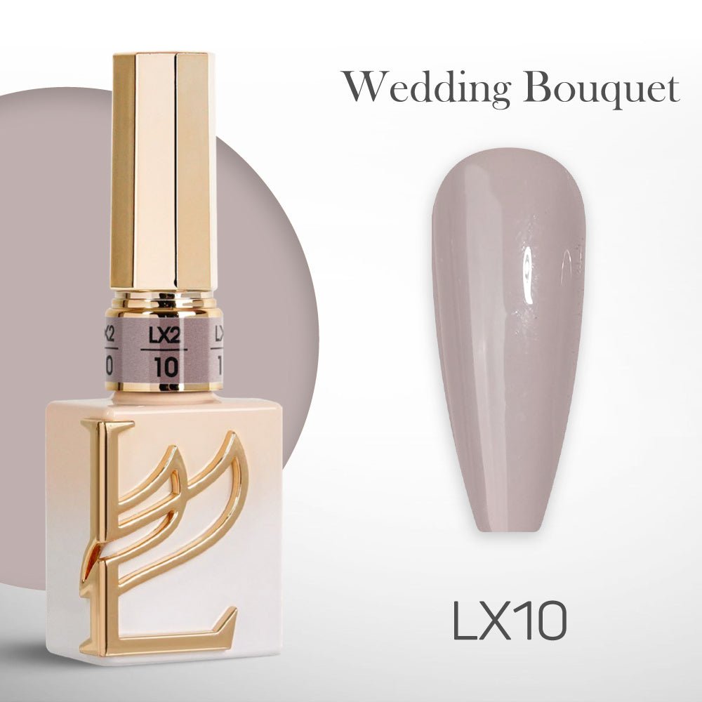 LAVIS LX2 - 10 - Gel Polish 0.5 oz - Wedding Bouquet Collection - DTK Nail Supply