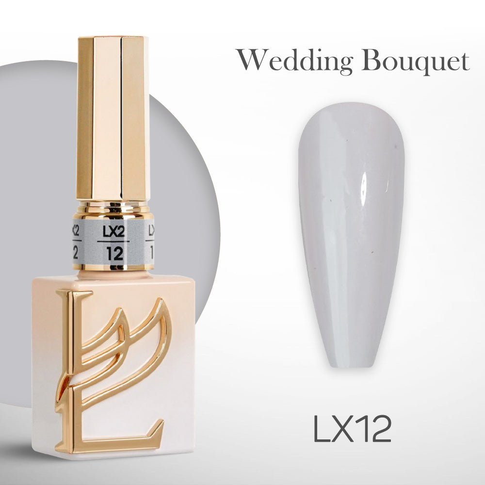 LAVIS LX2 - 12 - Gel Polish 0.5 oz - Wedding Bouquet Collection - DTK Nail Supply