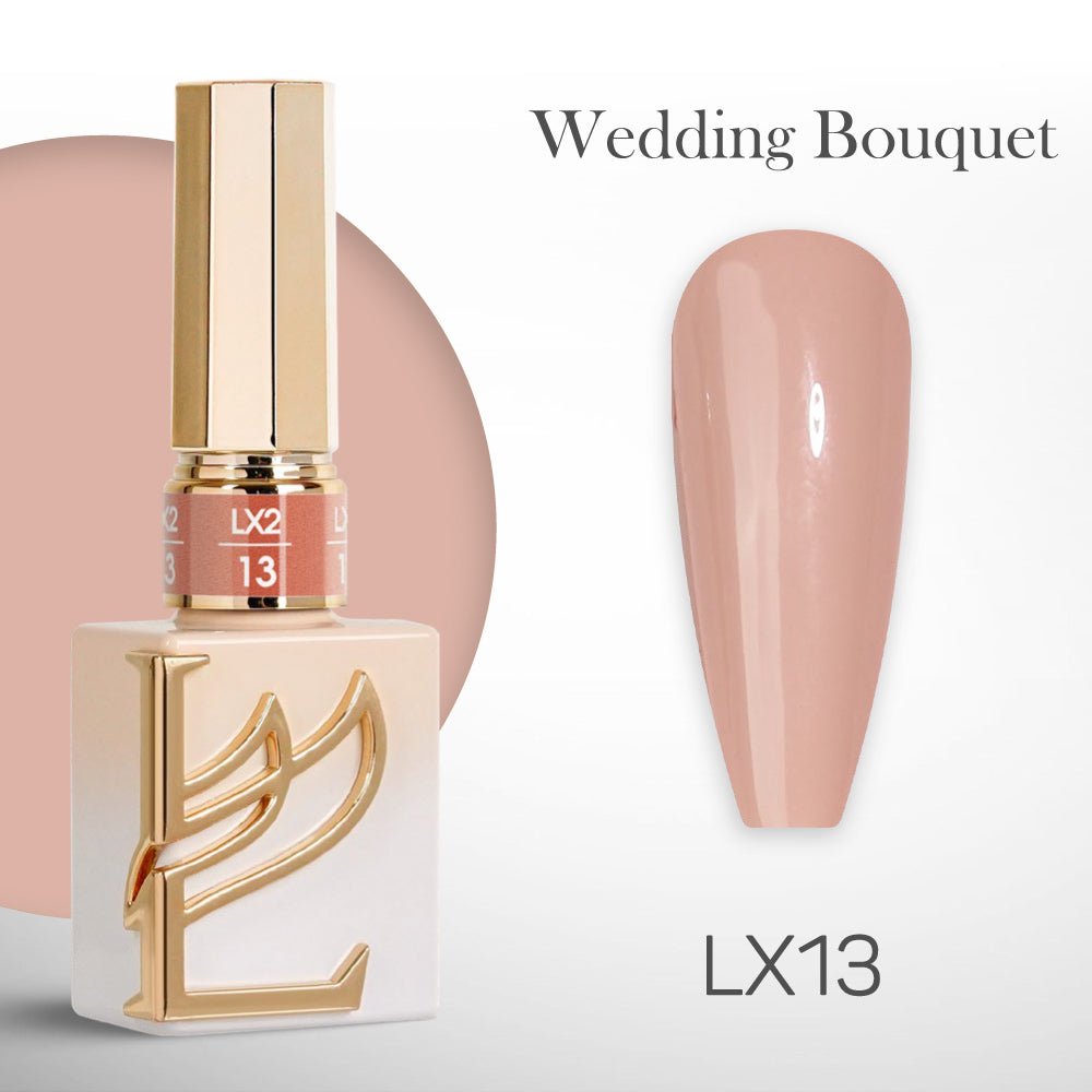 LAVIS LX2 - 13 - Gel Polish 0.5 oz - Wedding Bouquet Collection - DTK Nail Supply