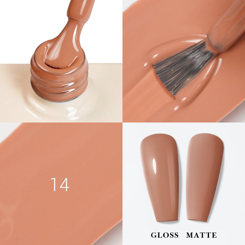 LAVIS LX2 - 14 - Gel Polish 0.5 oz - Wedding Bouquet Collection - DTK Nail Supply